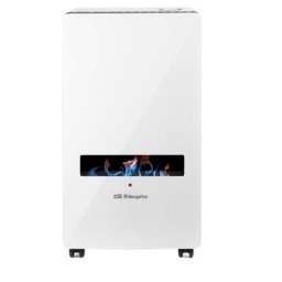 Orbegozo HBF 120 Estufa de Gas Llama Azul Cristal Blanco
