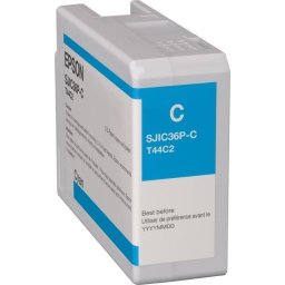 Cartucho de tinta Epson SJIC36P(C) Cian para ColorWorks C6500 y C6000