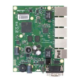 Router Mikrotik RB450Gx4 Alámbrico Gigabit Ethernet 716MHz 1024MB MicroSD Verde