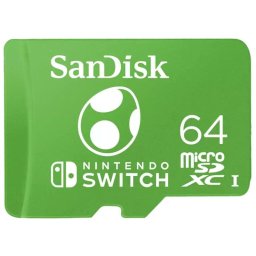 SanDisk Nintendo Switch microSDXC 64GB UHS-I Clase 10