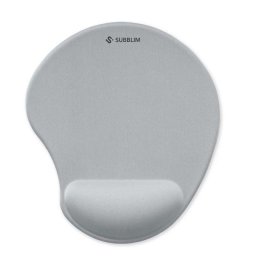 Alfombrilla para ratón Subblim Ergo NeoGel MousePad plata gel refrigerante