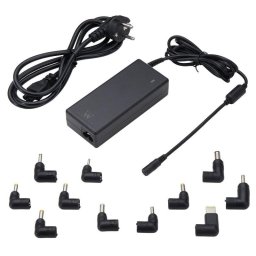 Adaptador corriente Ewent EW3969 95W 11 conectores protección múltiple