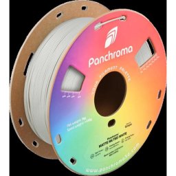 Filamento PLA Polymaker Panchroma Blanco 1,75 mm Acabado Mate Fácil Impresión