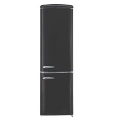 Frigorífico Combi Exquisit RKGC250-70-H-160E Defrost 183cm 244L E Negro Retro