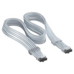 Cable CORSAIR ThermalProtect PCIe 5.1 600W 12V-2x6 Blanco