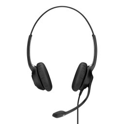 Auriculares Epos Impact SC 260 con cable USB para oficina y call center, cancelación de ruido, negro