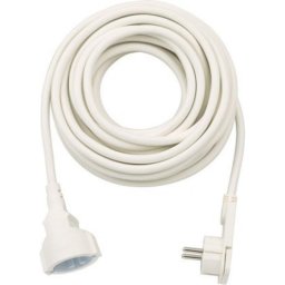 Cable Alargador Brennenstuhl 10m Protección Infantil Blanco
