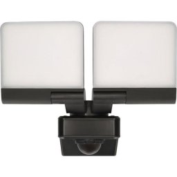 Lámpara exterior inteligente Brennenstuhl 4300 lm 36W sensor movimiento WiFi Alexa Google Home