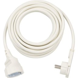 Cable alargador Brennenstuhl con enchufe plano y protección infantil 5 m