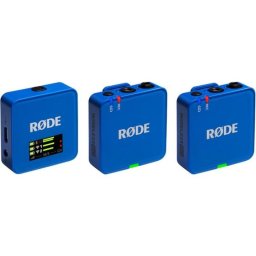 Micrófono Rode Wireless GO Gen 3 USB omnidireccional sin cable azul cobalto