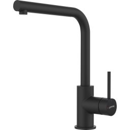 SMEG Grifo de cocina MLMN. Negro Sobre encimera
