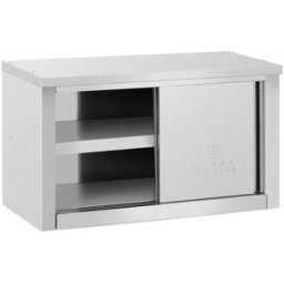 Armario de pared - 900 x 400 x 500 mm - Capacidad de carga por estante: 60 kg - Royal Catering 10012556