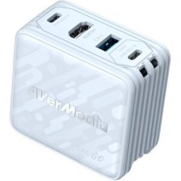 AVerMedia Cargador GC313 100W. Blanco