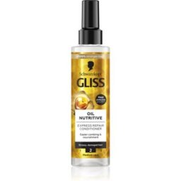 Gliss Oil Nutritive Bálsamo Regenerador Para Cabello Encrespado Y Rebelde 200 Ml
