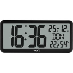 TFA DOSTMANN TFA 60452501 - Radio reloj digital con clima de la habitación
