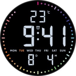 TFA DOSTMANN TFA 60400201 - Reloj de pared led digital o reloj de mesa