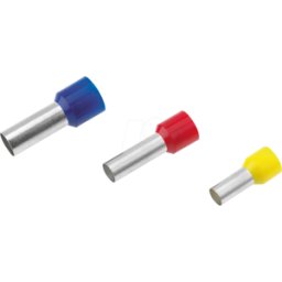 CIMCO 187022 - Aderendhülse isoliert 6,0 mm²/12 mm, verzinnt, gelb, 100er Pack