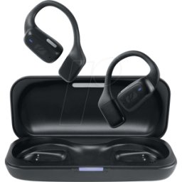 MUSE M-228 AC - Auriculares, oído abierto, hueso-borne, Bluetooth, negro