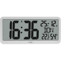 TFA DOSTMANN TFA 60452502 - Radio reloj digital con clima de la habitación