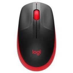 Ratón Logitech M190 Wireless Inalámbrico Rojo, Nuevo