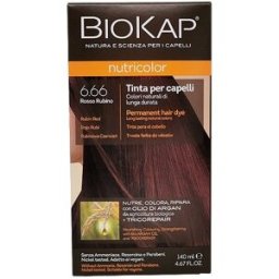 Biokap Nutricolor Tinte Capilar 140 ml 6.66 Rojo Rubí