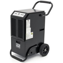 HBM deshumidificador de obra profesional, deshumidificador de aire, captador de humedad 70 litros, 860 Watt