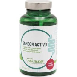 NATURLIDER Carbon Activo Vegetal 90 caps Vegetales