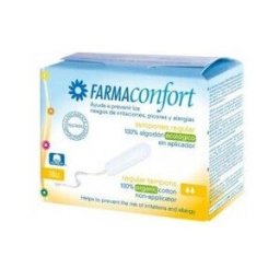 FARMACONFORT Tampón Digital Algodón Regular 18 u