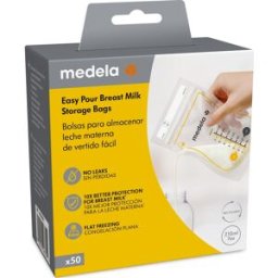 MEDELA Bolsas Almacenamiento Leche Materna Easy Pour 50 uds