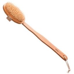 EUROSTIL Cepillo Baño Madera Fibra Natural 1 ud