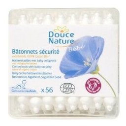 Douce Nature Bastoncillos Bebé 56 uds