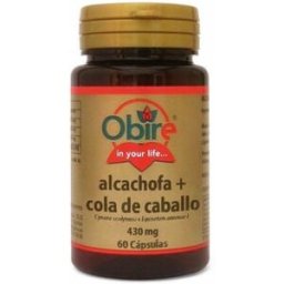 Obire Alcachofa + Cola de Caballo 300 mg 60 caps