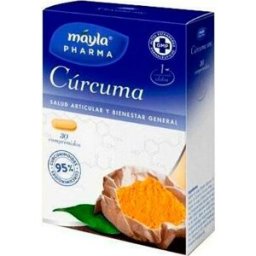 Mayla Cúrcuma Salud Articular y Bienestar General 30 Comprimido