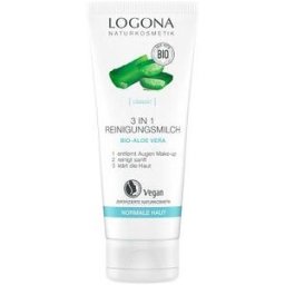 LOGONA Leche Limpiadora 3 en 1 Aloe Vera 100 ml