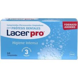 Lacer Pro comp Efervescentes Limpiadores 64 comp