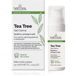 Natysal Gel Crema Facial Árbol de Té 30 ml