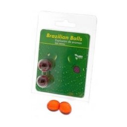 Diverty Sex Taloka Brazilian Balls Intimate gel Fresa 2 uds