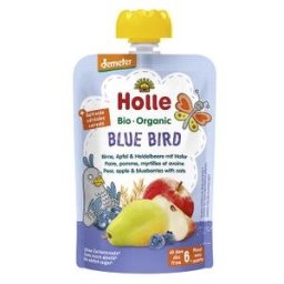 Holle Smoothie Pera, Manzana, Arándano con Avena +6 M 100 ml