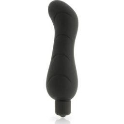 DOLCE VITA Vibrador Silicona g-Spot Negro 1 ud
