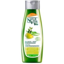 NaturVital Gel de Ducha Bio Ecocert Regenerador Argán & Aloe Vera 500 ml