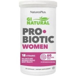 NaturesPlus GI Natural Probiotic Mujer 30 caps