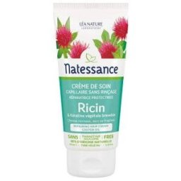 Natessance Crème de Soin Capillaire Sans Rinçage Au Ricin 100 ml