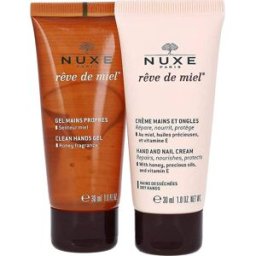 Nuxe Rêve de Miel Crema Manos y Uñas 30 ml + Gel Manos Limpias 30 ml
