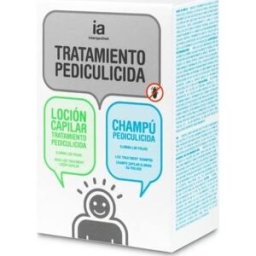 INTERAPOTHEK Tratamiento Antipiojos Pack de Loción Capilar de 150 ml + Champú de 150 ml + Lendrera