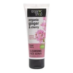 Organic Shop Peeling Facial Limpiador Jengibre y Cerezas 75 ml
