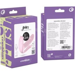 Crushious Fritz Estimulador Mando Inalámbrico Rosa Pastel 1 ud