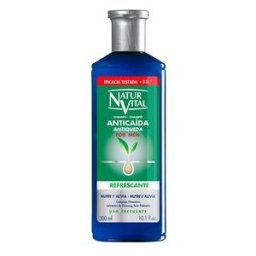 NaturVital Champú Anticaída Refrescante 300 ml
