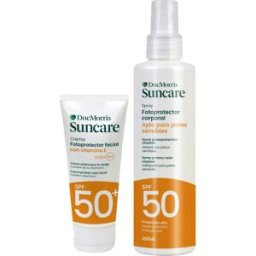 DocMorris Pack Suncare Crema Facial Spf50+ 50 ml +Spray Corporal Spf50 200 ml