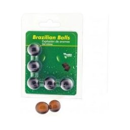 Diverty Sex Taloka Brazilian Balls Intimate gel Chocolate 5 uds