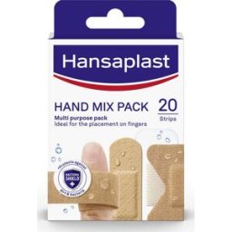 Hansaplast Hand Mix Pack Multiusos Apósitos para Manos 20 uds